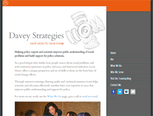 Tablet Screenshot of daveystrategies.org